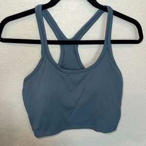 Women's Blue Workout Top